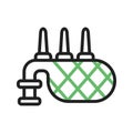 Bagpipes Icon Image.