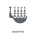 Bagpipes icon from Music collection.