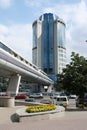 Bagration Bridge, Moscow City Business Centre