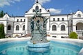 BAGRATIONOVSK, RUSSIA. Fountain on the territory of the temple of Faith, Hope, Lyubov and their mother Sophia.