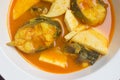 Bagrid catfish sour soup Royalty Free Stock Photo