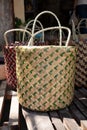 Bags Made From Krajood handicraft of Southern Thailand