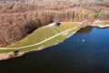 Bagsvaerd Lake Rowing Stadium in Zealand, Denmark