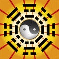 Bagua symbol of Taoism Royalty Free Stock Photo