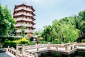 Baguashan Buddha Temple at Bagua Mountain in Changhua, Taiwan