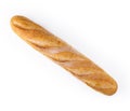 Baguette long french bread isolated