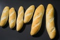 Baguettes bread homemade Royalty Free Stock Photo