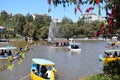 Baguio City, Baguio, Burnham Lake, Boating Burnham Lake, Burnham Park, Burnham Park Reservation, Benguet, Philippines Royalty Free Stock Photo