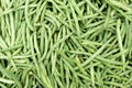 Baguio native green beans closeup in the Philippine market