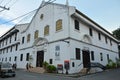 Bagumbayan light and sound museum facade at Intramuros walled city in Manila, Philippines Royalty Free Stock Photo