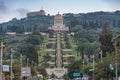 Baha i Holy Places in Haifa and the Western Galilee. Travel photo