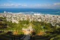 Bahai Gardens. Haifa, Israel Royalty Free Stock Photo