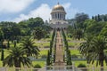 The Bahai gardens in Haifa Royalty Free Stock Photo