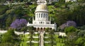 Bahai Gardens And The Shrine Of The Bab On Mount Carmel, Haifa, Israel Royalty Free Stock Photo