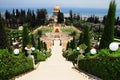 The Bahai Shrines in Haifa Royalty Free Stock Photo