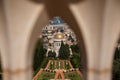 Bahai suspended gardens seen from above, Haifa.