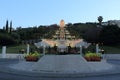 Bahai temple and garden, Haifa Royalty Free Stock Photo