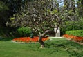 Bahai temple gardens,Haifa,Israel Royalty Free Stock Photo