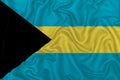 Bahamas country flag Royalty Free Stock Photo