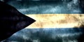 Bahamas flag - realistic waving fabric flag Royalty Free Stock Photo
