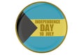 Bahamas Independence Day, concept