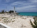Bahamas lighthouse inagua ocean Caribbean