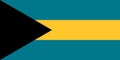 Bahamas official flag of country