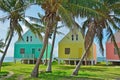 Bahamas Cottages Royalty Free Stock Photo