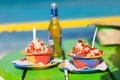 Bahamian conch salad Royalty Free Stock Photo