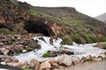 Water source of mucus river, Subasi Cave Royalty Free Stock Photo