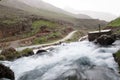 Water source of mucus river, Subasi Cave Royalty Free Stock Photo