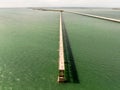 Bahia Honda Rail Bridge - Florida Royalty Free Stock Photo