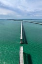 Bahia Honda Rail Bridge - Florida Royalty Free Stock Photo