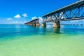 Bahia Honda State Park - Calusa Beach, Florida Keys - tropical coast with paradise beaches - USA Royalty Free Stock Photo