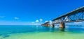 Bahia Honda State Park - Calusa Beach, Florida Keys - tropical coast with paradise beaches - USA Royalty Free Stock Photo