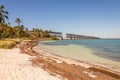 Bahia Honda State Park is a state park with an open public beach Royalty Free Stock Photo