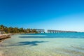 Bahia Honda State Park is a state park with an open public beach Royalty Free Stock Photo