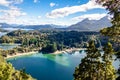 Bahia Mansa Viewpoint at Arrayanes National Park - Villa La Angostura, Patagonia, Argentina Royalty Free Stock Photo