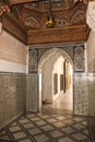 Bahia Palace. interior. Marrakesh . Morocco