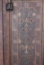 Bahia palace - ornamental door at the central yard