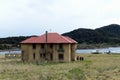 Bahia Wulaia is a bay on the western shore of Isla Navarino along the Murray Channel in extreme southern Chile. Royalty Free Stock Photo