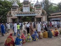 BAHIR DAR, ETIOPIE, APRIL 21th.2019, Orthodox Christians at worship,,April 21th. 2019, Bahir Dar, Etiopia Royalty Free Stock Photo