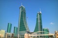 Bahrain Financial Harbour District in Manama with Stunning Landmark, Kingdom of Bahrain