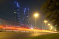 Bahrain Financial Harbour - night scene