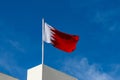 Bahrain flag waving