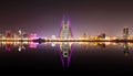 A beautiful view of Bahrain skyline Royalty Free Stock Photo