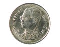 1 Baht coin, 1946~2008 - Rama IX Bhumipol Adulyadej serie, Bank of Thailand