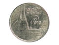 1 Baht coin, 1946~2008 - Rama IX Bhumipol Adulyadej serie, Bank of Thailand