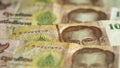 Bahts close up - Thailand money