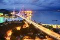 Bai Chay bridge in Ha Long city, Quang Ninh province, Vietnam